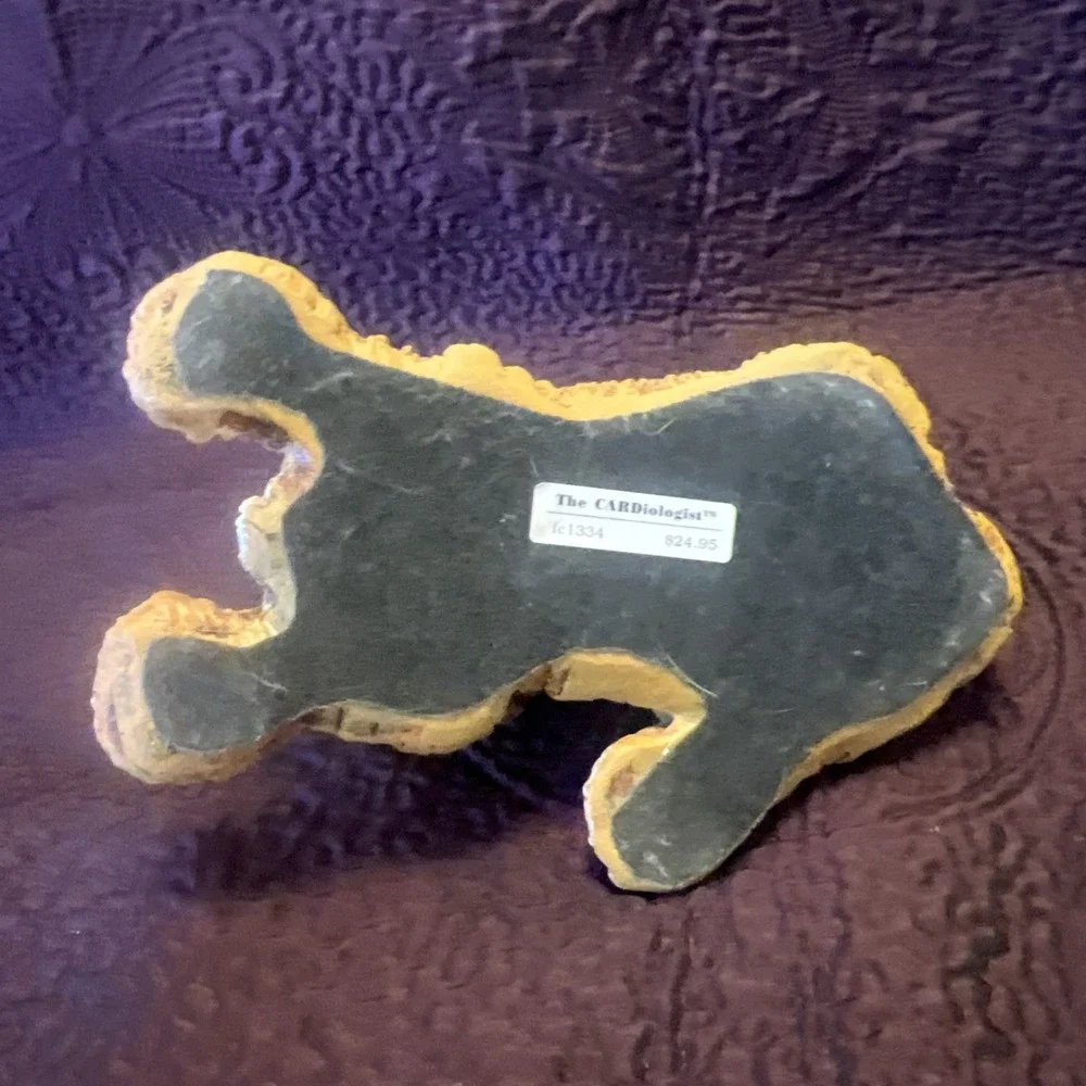 Vintage Cocker Spaniel Dog Puppy Figurine Resin Statue Business‎ Card Holder 9